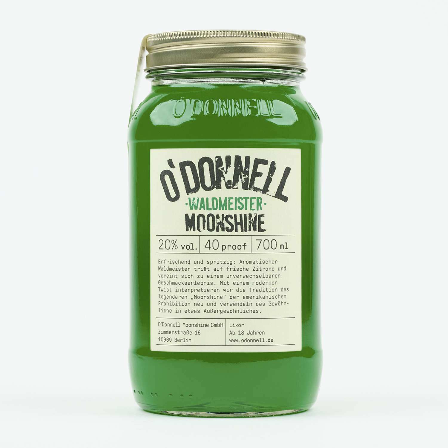 O´Donnell Moonshine Waldmeister 20 %