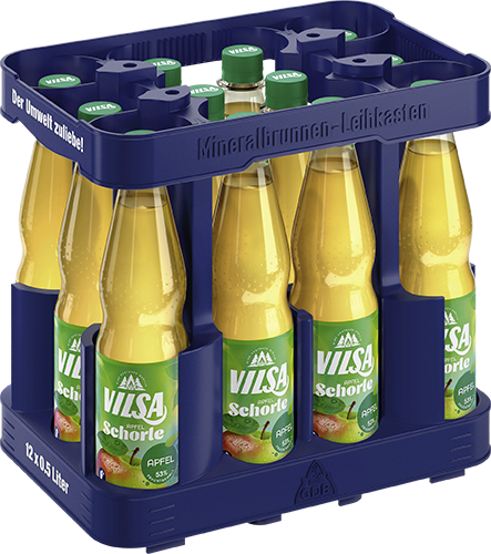 Vilsa Apfelschorle MW PET 12x0,5 L