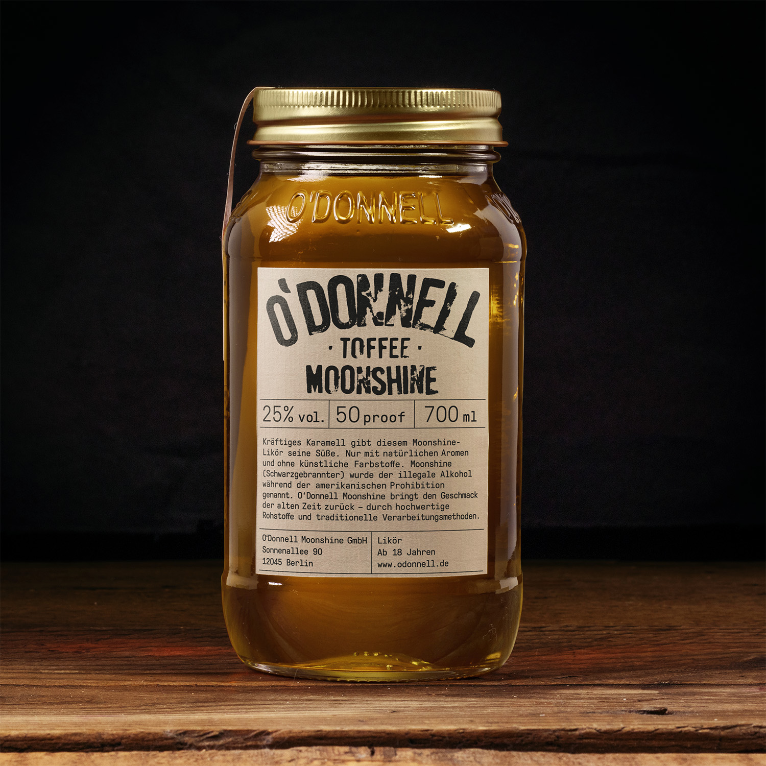O´Donnell Moonshine Toffee 25 %