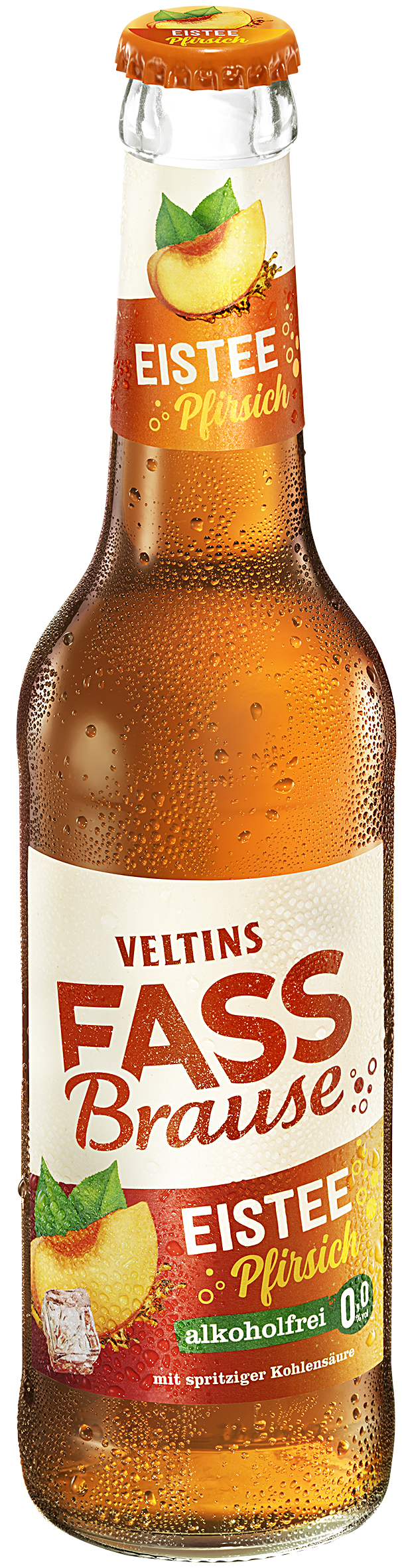 Veltins Fassbrause Eistee Pfirsich 4x6x0,33 L MW