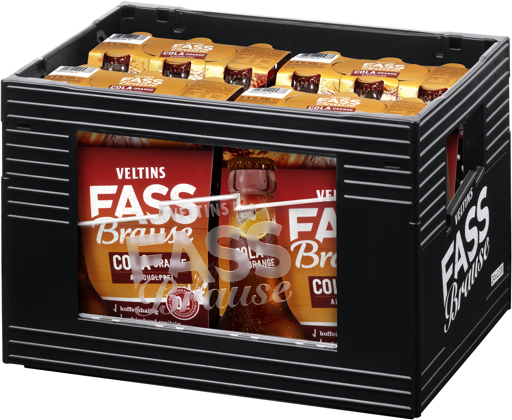 Veltins Fassbrause Cola-Orange 4x6x0,33 L MW