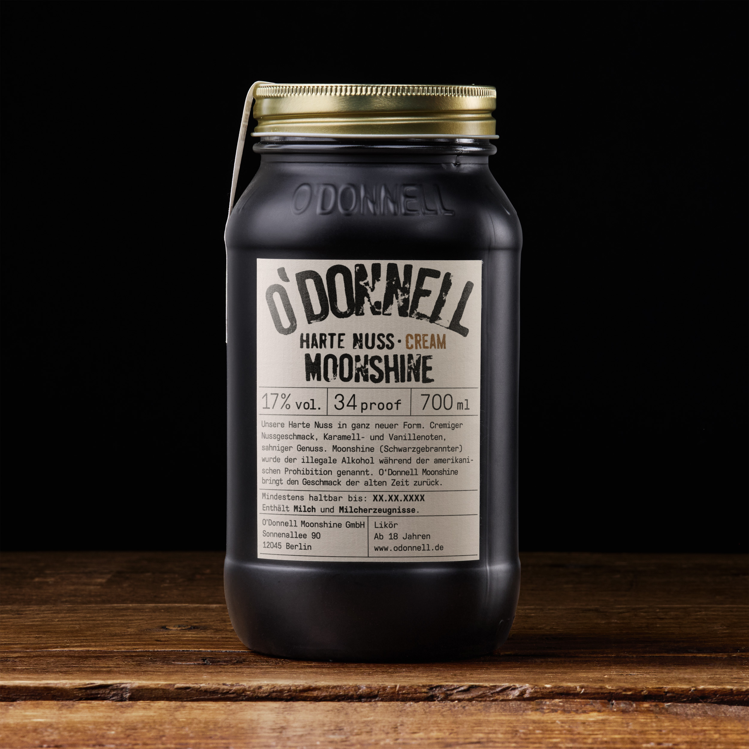O´Donnell Moonshine Harte Nuss Cream 17 %