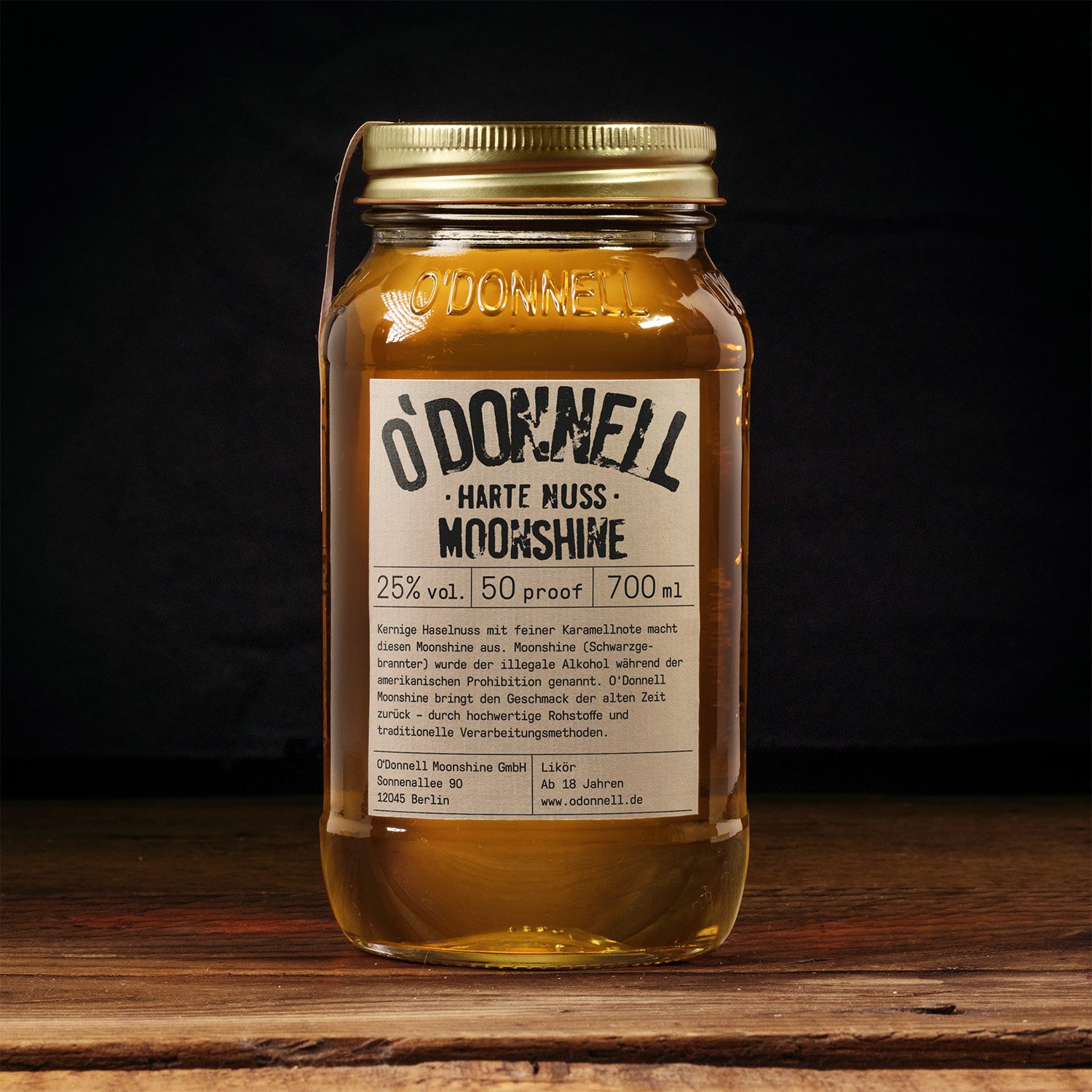 O´Donnell Moonshine Harte Nuss 25 %